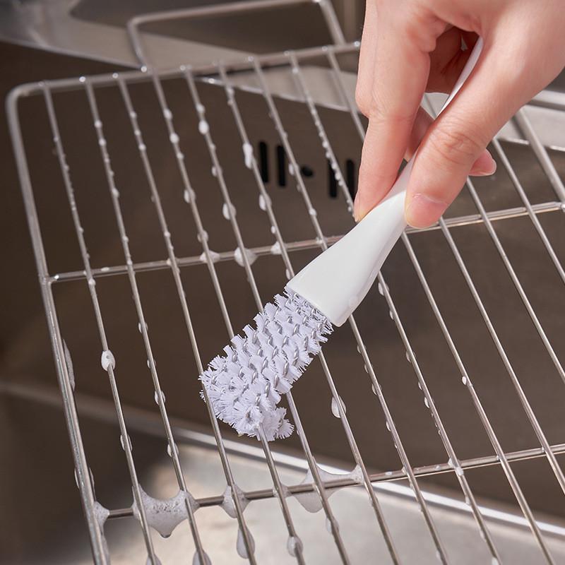 Plastic Multifunctional Stove Cleaning Brush For Kitchen Grills And Tight Spaces