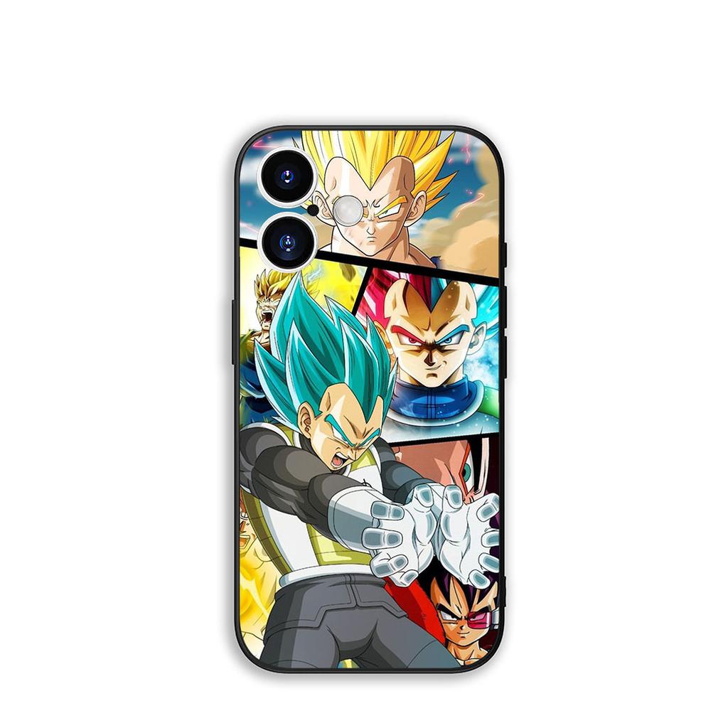 Phone Cover Cartoon Dragon Gokus Ball Vegeta for Apple iPhone 16 15 14 Plus 13 12 Mini 17 Pro Max + ProMax 16E Air 15+ Case