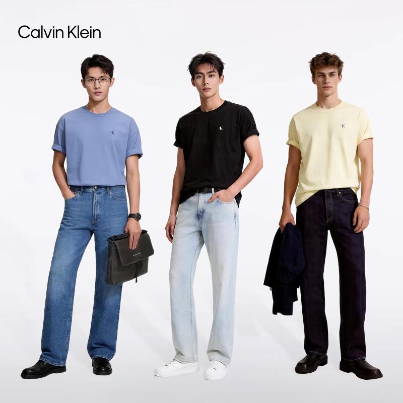 Calvin Klein Jeans Men's CK Print Cotton Crew Neck T-Shirt