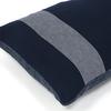 Imabari Towel Pillowcase, Gauze in Summer, Pile in Winter, Perfect for All Seasons, 45x90cm, Iori Line Pillowcase (Navy)