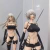 53cm Eden Series Sci-fi Warrior Anime Figure Scale Statue Collectible Model 2B A2 PVC 1/4 Articulated Poseable Detailed Movable