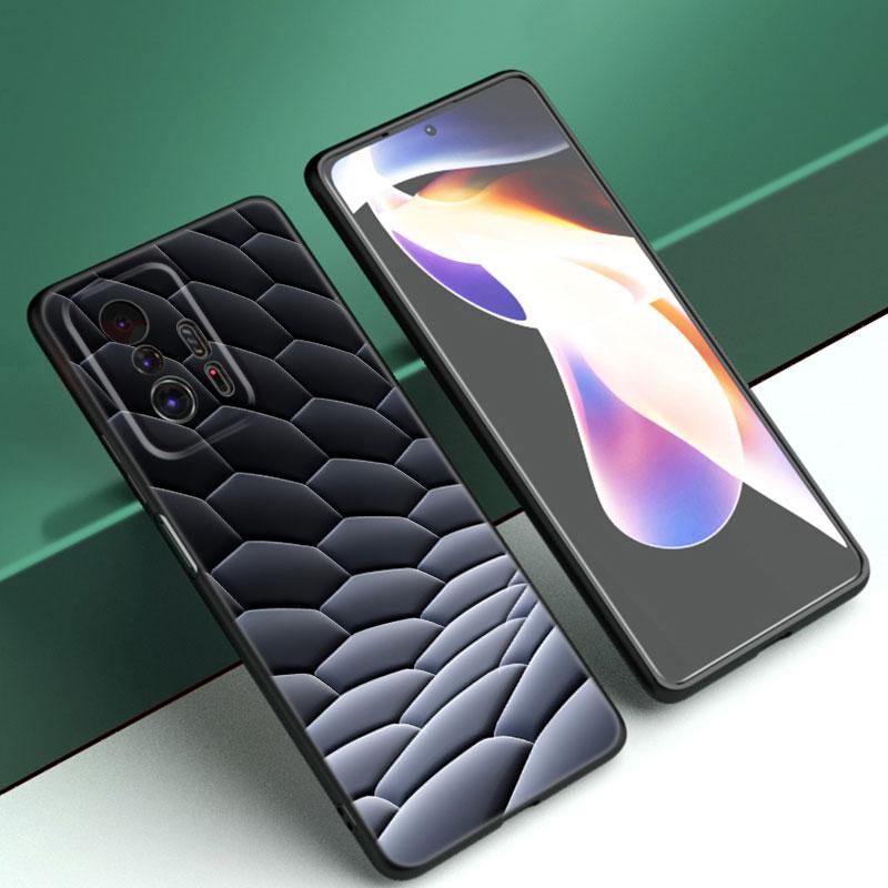 

Чехол для телефона из углеродного волокна для Xiaomi Mi A2 8 9 SE Note 10 10T 11 12 Lite 9T 11T 12S 12T Pro A3 6X 12X, мягкий черный чехол из ТПУ Xiaomi 12T Pro 5G