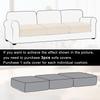 Simple Velvet Sofa Covers Super Soft Sofa Seat Cushion Covers Solid Living Room Stretch Sofa Couch Case Home Decor Washable Pets