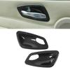2 Stück Auto Innen Türschale Griffabdeckung Carbonfaser Stil Ersatz für 3er E90 2005?2012