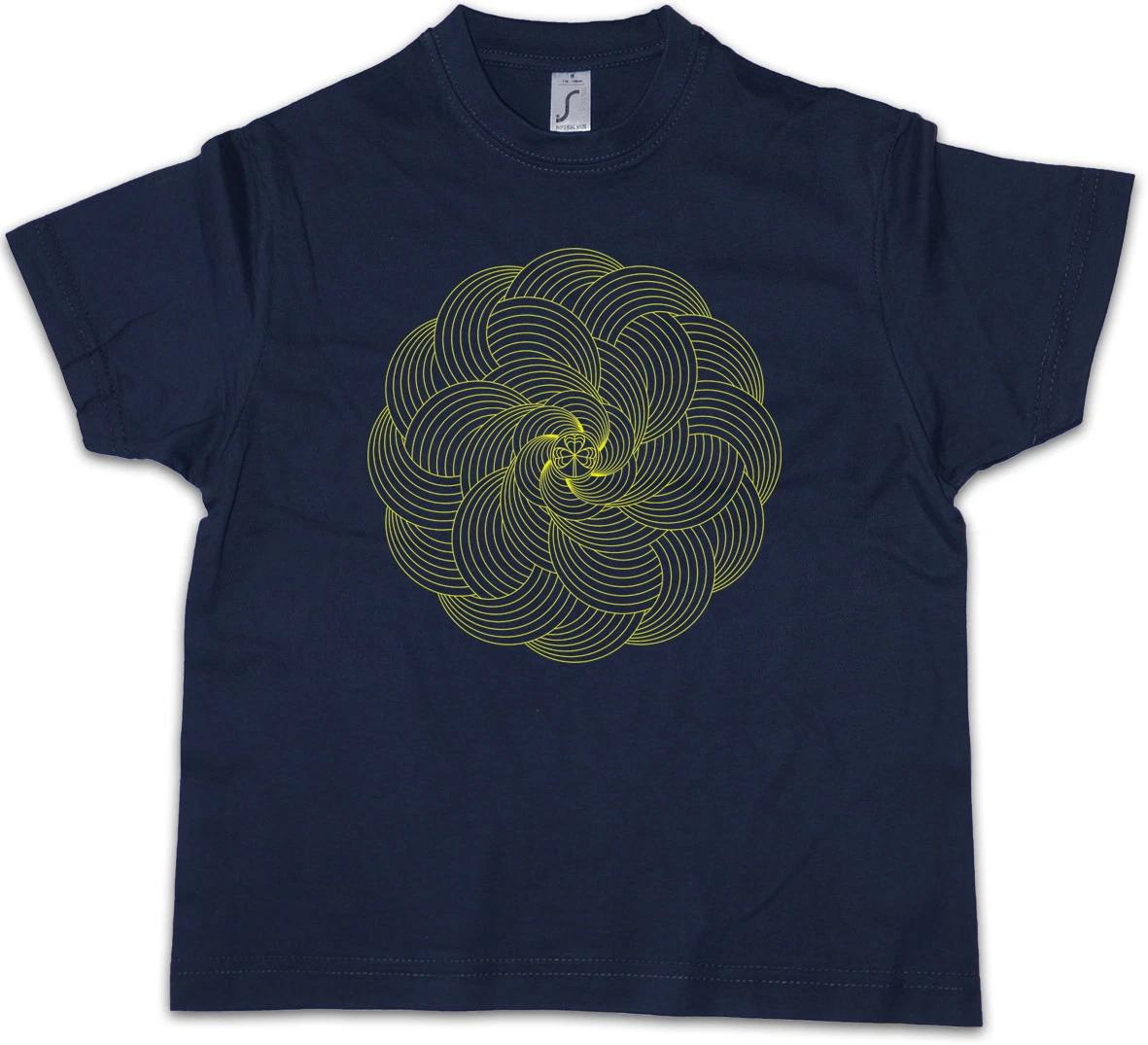 MANDALA X Kids Boys T-Shirt Yantra Hinduism Buddhism Hindu Shiva Buddha Dharma 100