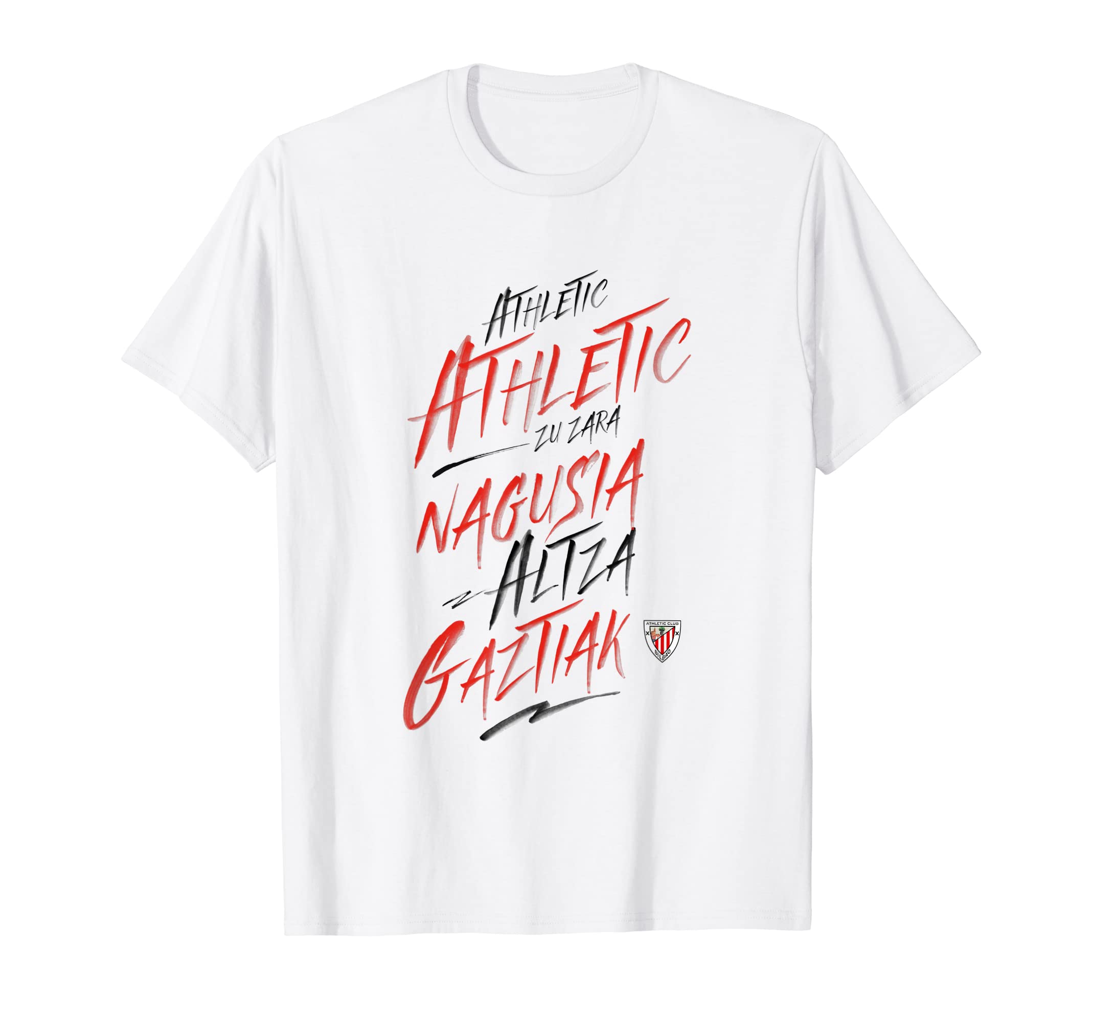 

Athletic Club Zara Official Product Bilbao Zu Nagusia T-Shirt белый