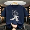 New Style Fih Shoes Graphic T Shirts Funny Misspelled Fish Meme Tshirtsunisex Casual Fashion Short Sleeve Tshirt
