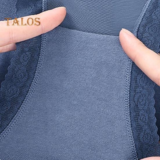 Dámské kalhotky Bezešvé Vysoký pas Kontrola bříška Strečové kalhotky Dobrá prodyšnost Krajka Jednobarevné Slim Fit Ležérní sportovní spodky