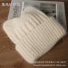 New autumn and winter versatile casual knitted wool hat children's outdoor warm cold sweet cold hat pullover hat tide