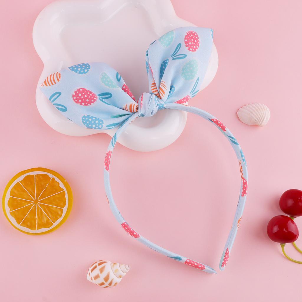 Cute Bunny Ear Easter Headband Non-Slip Rabbit Flower Hair Hoop Fashionable Girl Hair Accessories for Women
