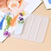 DIY Crystal Epoxy Bookmark Mold - Oval & Rectangle Silicone Pendant