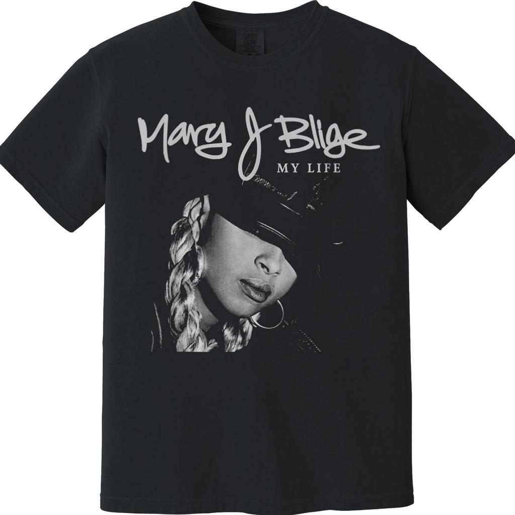 Mary J. Blige Heavyweight T-Shirt - My Life, What's The 411? - Real Love, Queen of Hip Hop