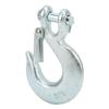 3 8in Winch Trailer Clevis Hooks 1in Wide Gap Opening 18000lbs Load with Safety Latch