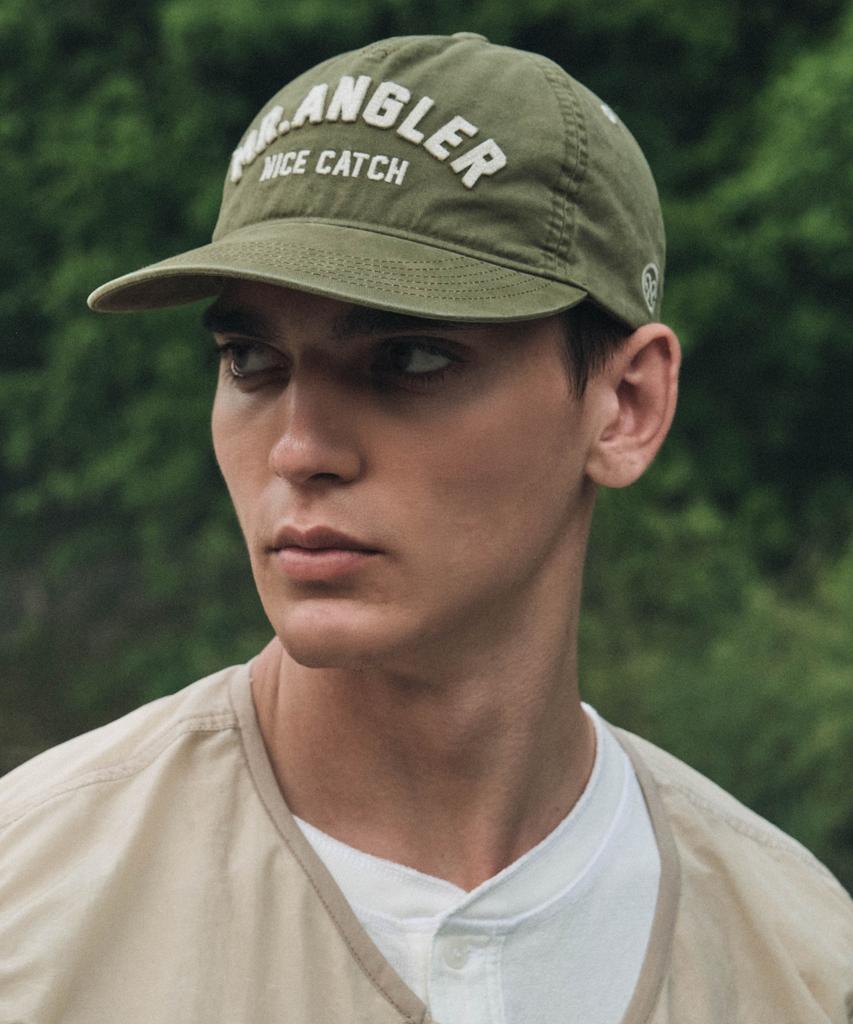 HELEMENT Angler Cotton Camp Cap (Khaki)