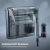 Aquarium Accessory Easy to Install Hang-on Back Filter Quiet for Home Aquariums