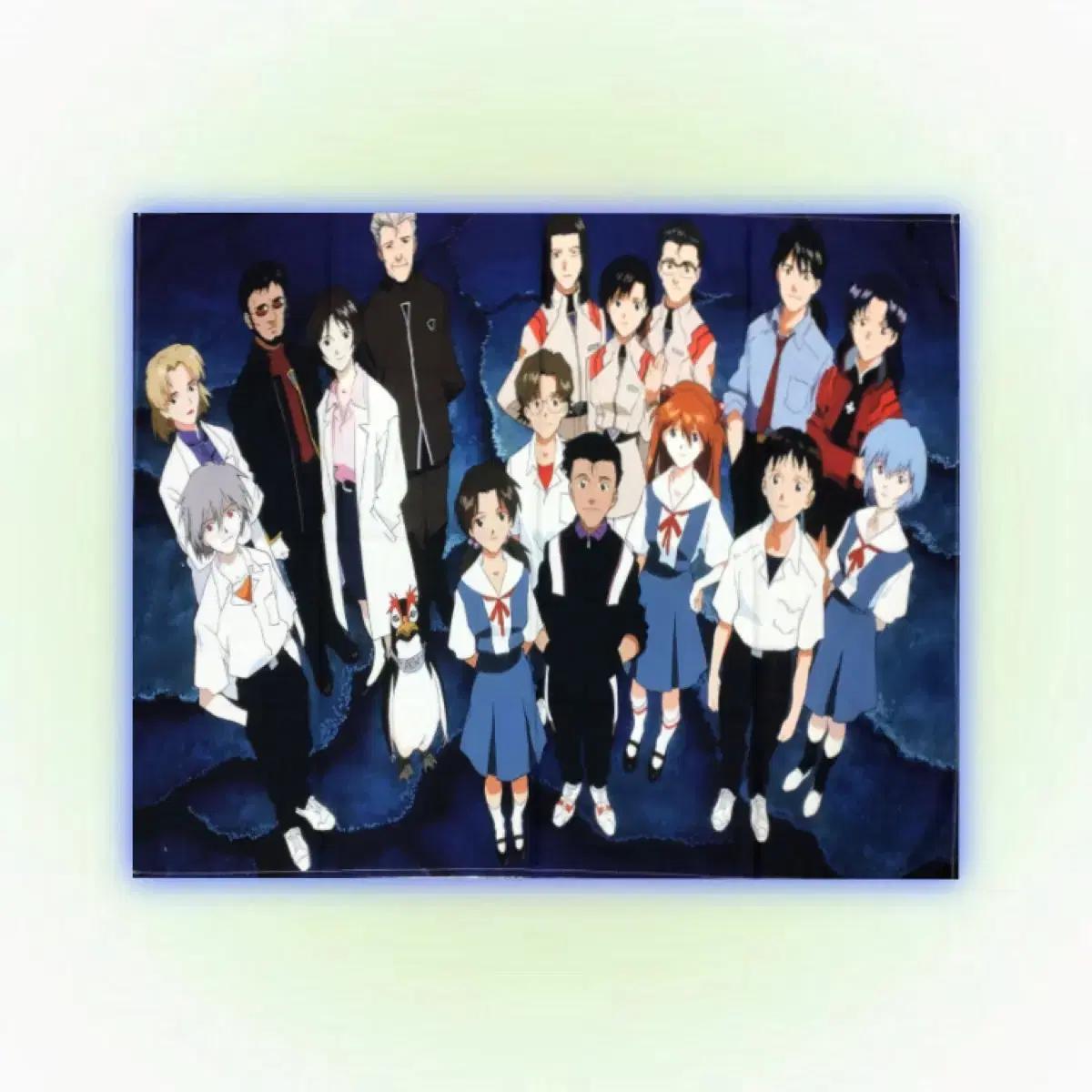 

90см) Гобелен группы Evangelion - Синдзи Рей Каору Асука Мисато