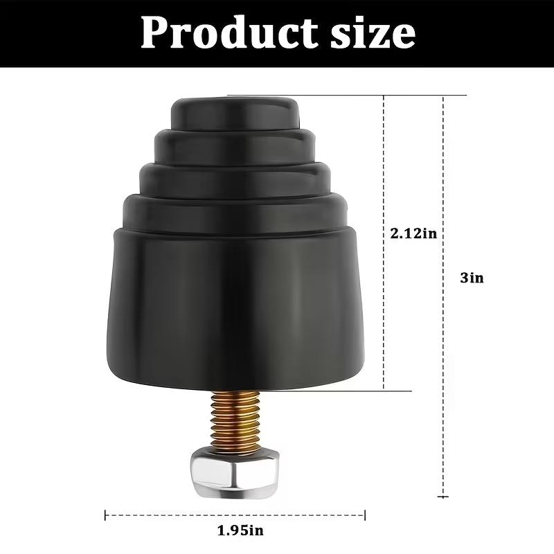Universal Rubber Collision Stop Kit Suspension Collision Plug Air Shock Absorber Suitable For Cars, Trucks, Vans