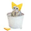 Yousheng Cat Shower Cap Adjustable Waterproof Bathing Hat with Ear Cover Washing Bathing Raining Protection Cap for Cats