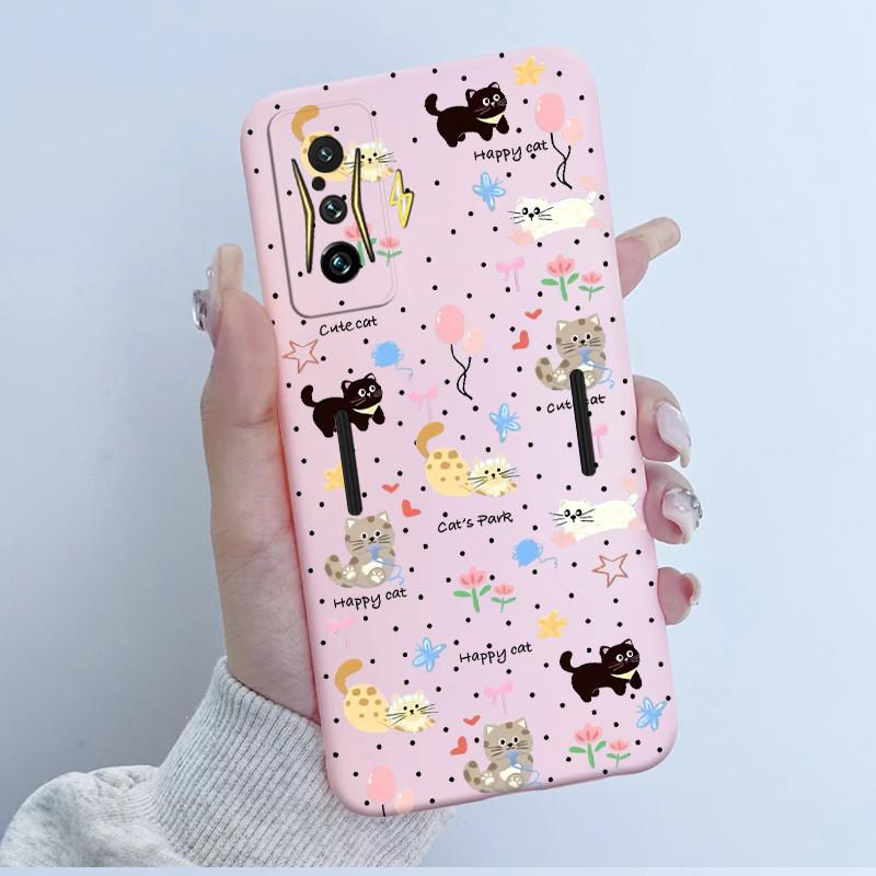For Xiaomi Poco F4 GT Case Soft TPU Silicone Cover Cute Astronaut Panda Phone Case For Poco F4GT Redmi K50 Gaming Coque Funda