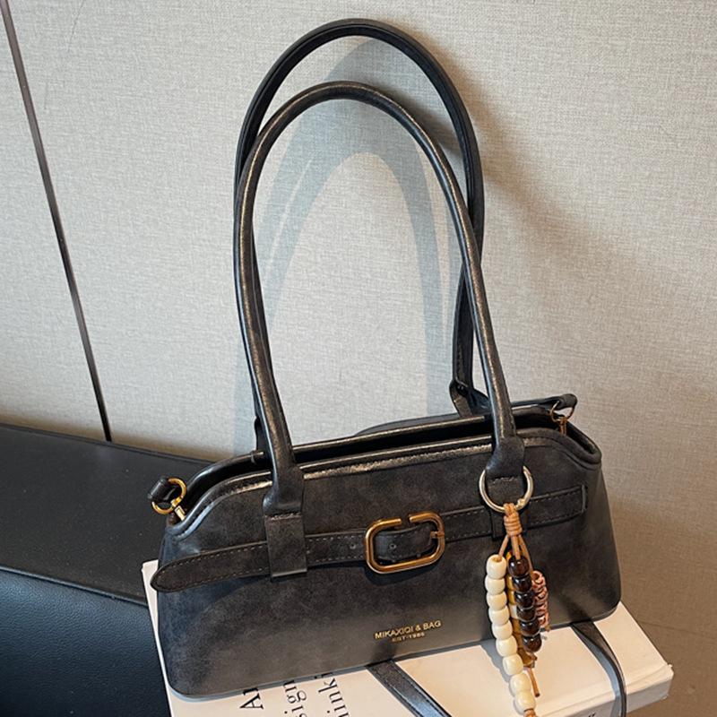 High-value Niche Bag Women's Large-capacity New Autumn and Winter Retro Shoulder Underarm Bag Work Commuter Bag