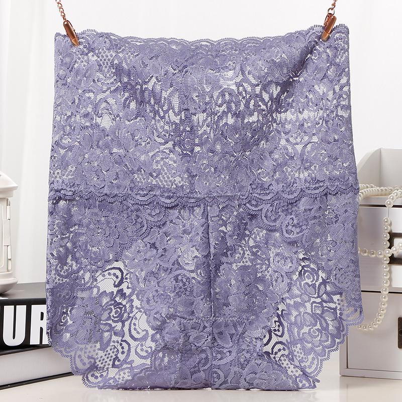 Unsichtbare nahtlose Bikini-Unterwäsche für Damen, hohe Taille, florale Spitzenhöschen, Übergröße, Hipster-Körperformer, Butt Lift Knicker