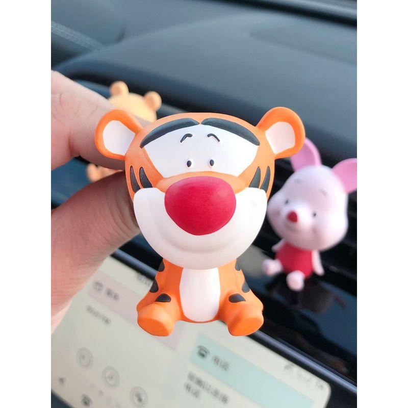 Cartoon Bear Air Conditioning Air Outlet Lady Car Aromatherapy Little Tiger - with Body