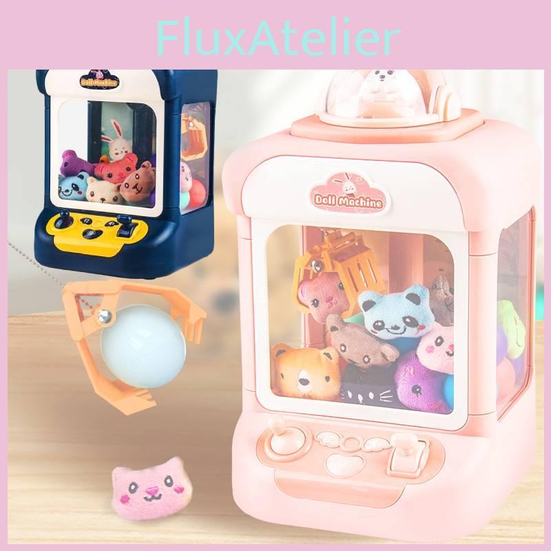 Children's Mini Home Claw Machine With Plush Toys And Gumball Capsules Fun Gift For Boys And Girls