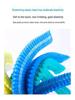 Blue Aseptic Disposable Non-Woven Dustproof Breathable Work Cap