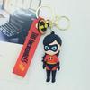Creative Cartoon Characters Pigs Superheroes Keychains Bags Car Keychains Accessories Gifts Wholesale Personalized Gifts Y2k