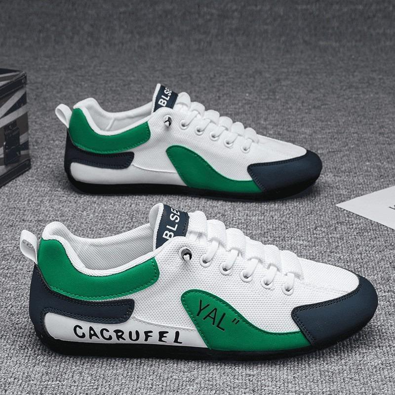 Herrenschuhe Frühling und Sommer Stoffoberfläche atmungsaktive Freizeitschuhe Jugend weiche Sohle bequem Outdoor-Sport