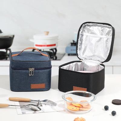 Taşınabilir Yalıtımlı Bento Öğle Yemeği Çantası: Dış Mekan Tazelik Koruma İçin Basit, Kare Tasarım