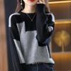 Winter Women's Cashmere Basic Sweater Pullover O-neck Casual Fashion Pure Color High Quality Warmth Comfort