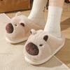 Fluffy Slippers Women Home Autumn Winter Casual Cartoon Design Shoes Girls Indoor Plush Slides Kawaii Flat Footwear