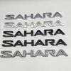 1pcs 3D ABS High Quality for SAHARA Car Letter Emblem Rear Tail Trunk Decals Badge Sticker Decal Styling Auto Accessories