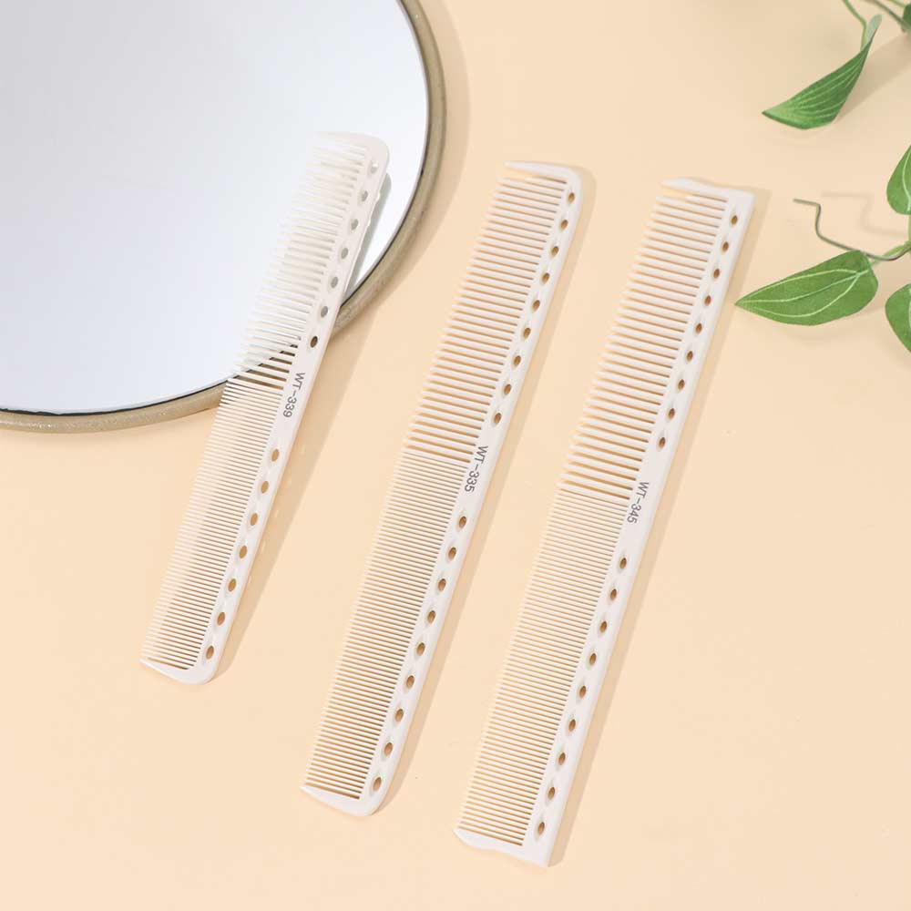 Double-sided Hair Cutting Comb Non-slip Handle Professional Hairdressing Comb
