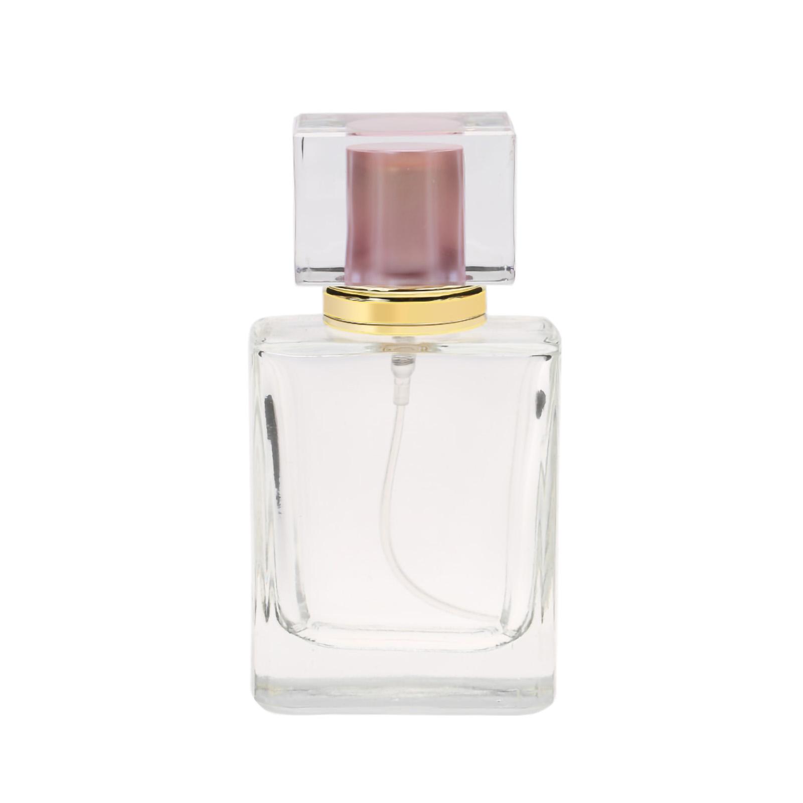 

50ml Metal Sprayer Pump Bottle Travel Portable Perfume Atomizer Pink