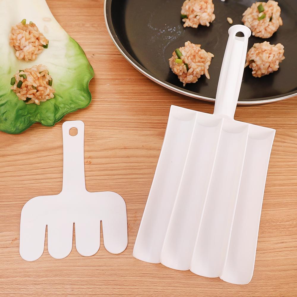 Bucătărie creativă pentru chiftele, non-stick, umplute cu chiftele, mucegai cu tăiere, DIY pentru chiftele, gadgeturi de bucătărie, accesorii de gătit