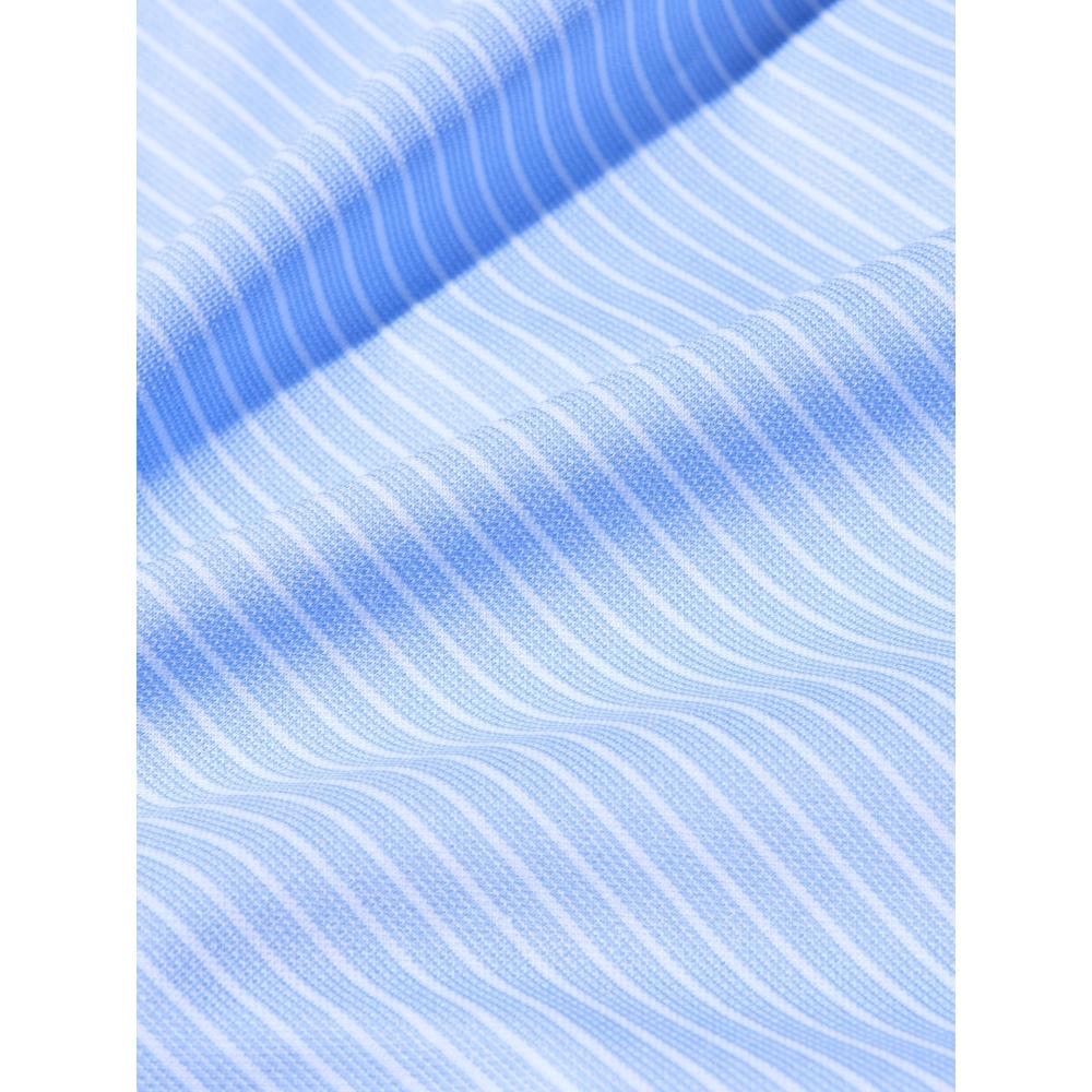 Uniqlo Super Non Iron Jersey Shirt  Long Sleeve Button Down Collar  Stripe B