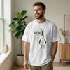Men T-Shirt Seagull Mom Funny Mama Seagulls Vintage Pure Cotton Tees Short Sleeve Mother's Day