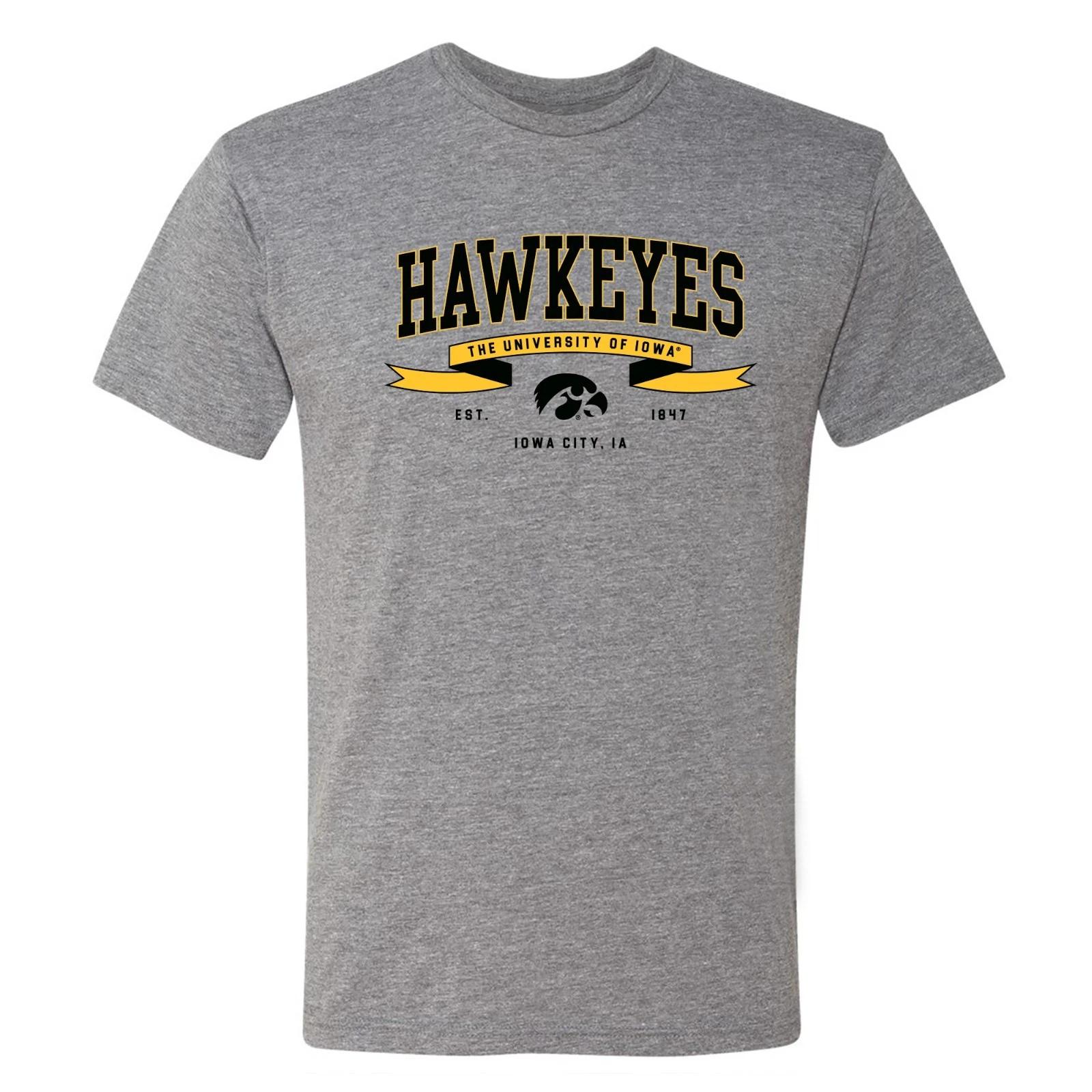 Iowa Ribbon Flight NLA Triblend T-Shirt - Premium Heather 4XL
