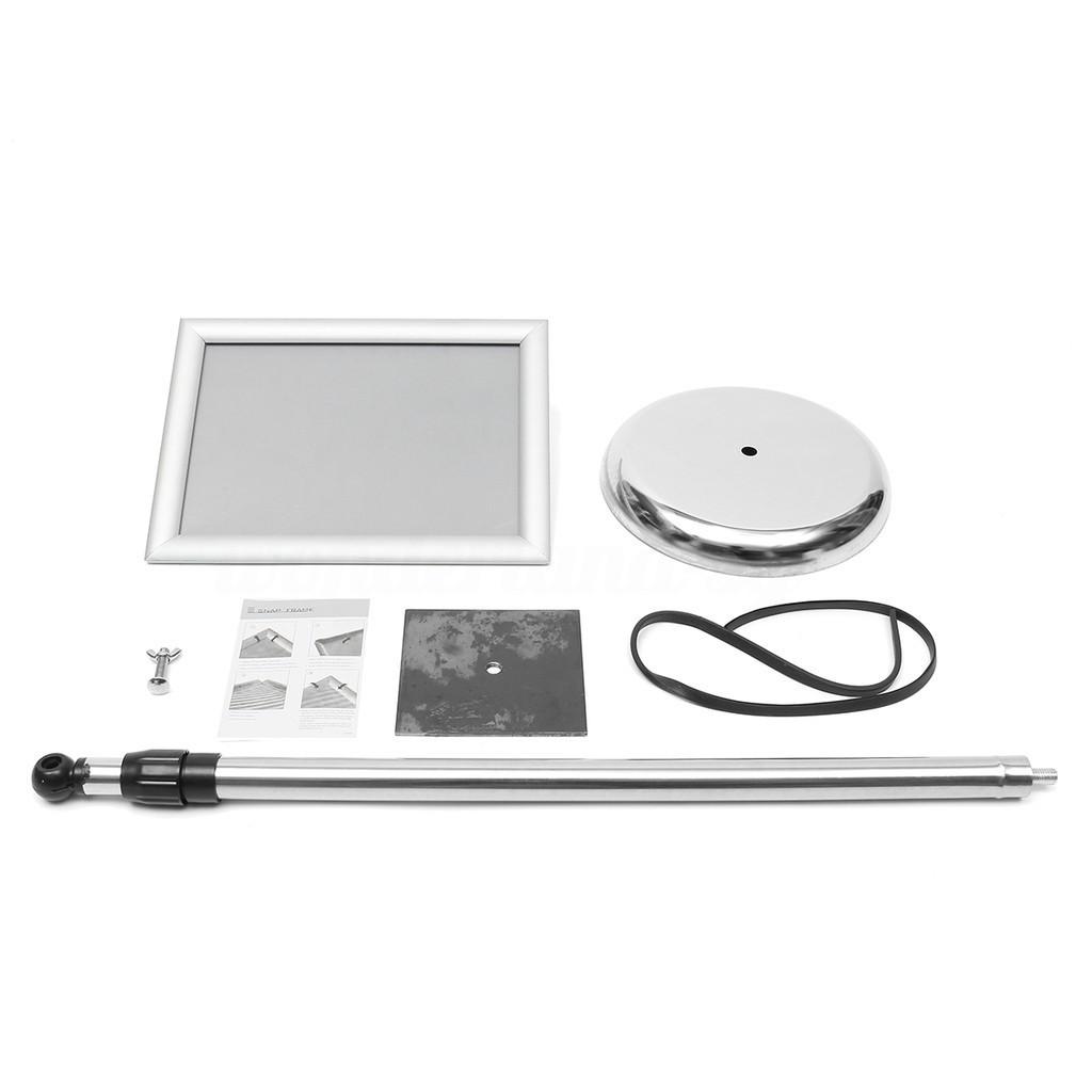 A2 A3 A4 Billboard Adjustable Poster Stand Sign Display Board Poster Stand Sign Holder Hotel Restaurant Stainless Steel Stand