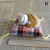 Mini Lovely Simulation Kittens Cats Plush Toy Sleeping Cats Toy Kids Appease Doll Birthday Gift Doll