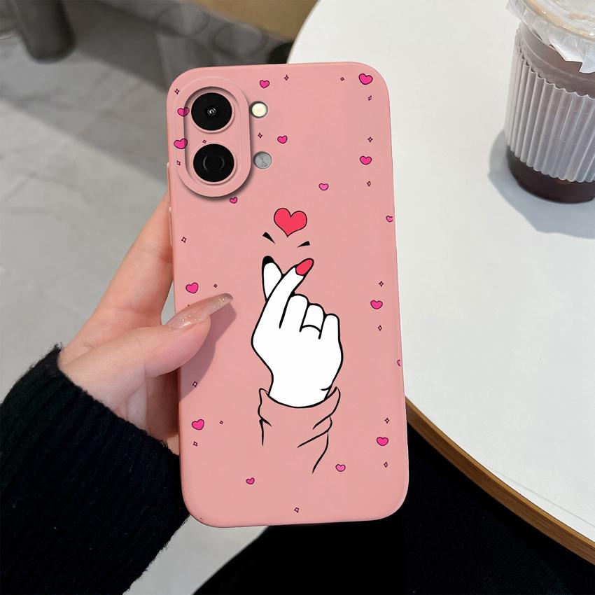 For Tecno Spark Go 3 2 1S 40C 40 30 Pova 7 Pro Ultra Phone Cases Fashion Love Heart Soft Silicone Phone Bags Anti Slip Durable Shell For Tecno Housing