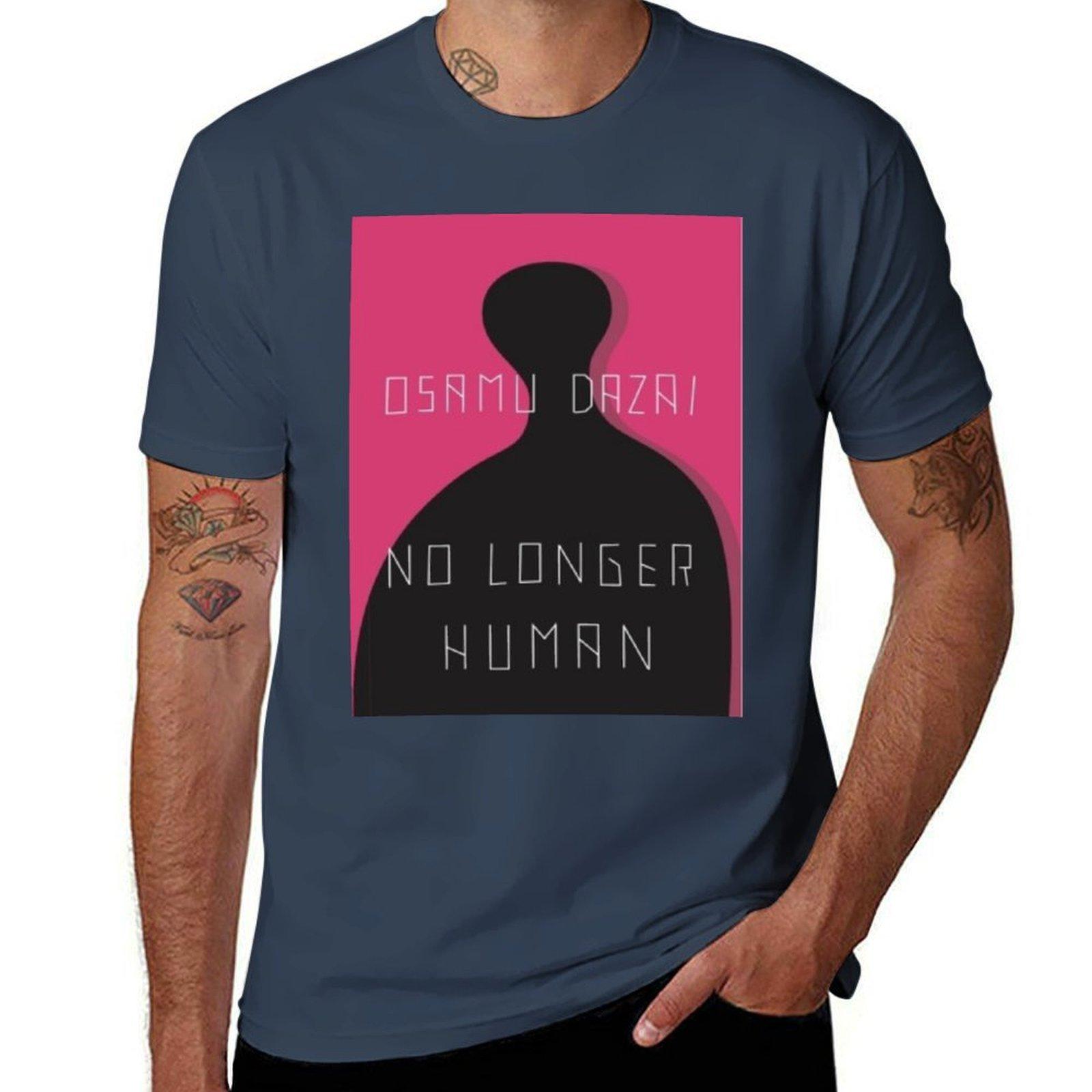 Osamu Dazai No Longer HuUnisex TShirt Soft Basic Cotton Short Sleeve Tee S