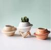 Planet Ceramic Flower Pots Color Painted Planters Desk Succulent Containers Gardening Window Decoration Flower Pots