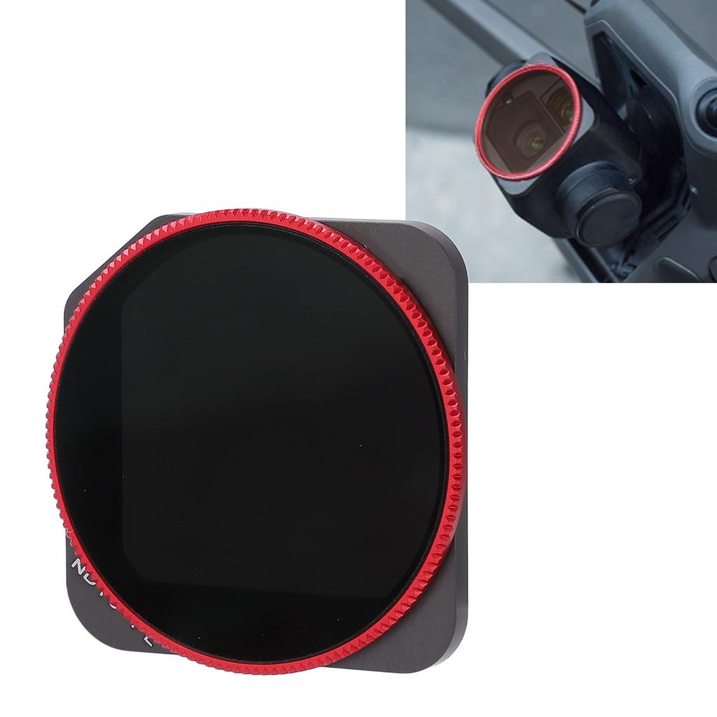 Adjustable ND16‑PL Filter Lens Aluminum Alloy Drone Filter Lens Protection Accessories for DJI Mavic 3