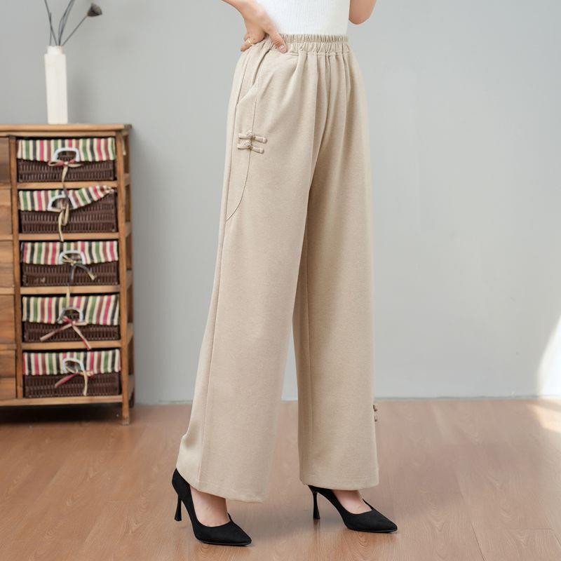 

Women s Ethnic Winter Wide-Leg Pants - Plus Size, Long & Loose Fit 4XL (140-155 lbs)