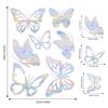 Aike Sun Prism Regenbogen Schmetterling Fensterglas Aufkleber