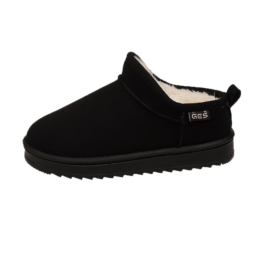 Anti-slip Shoes, Snow Boots, Women's New Style, Padded Flat Sole, Thick Cotton Shoes
