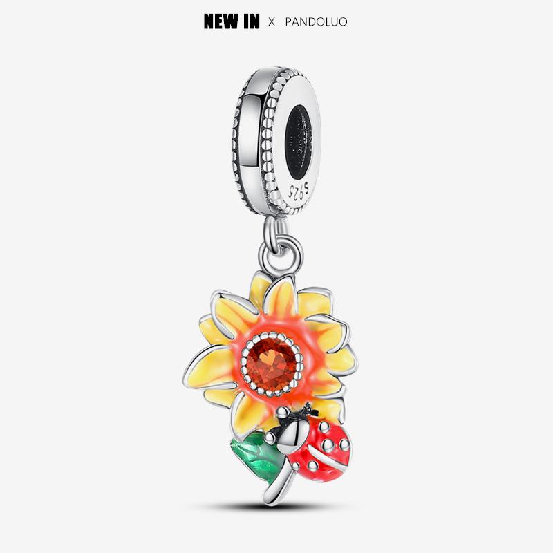 Brand Latest Arrival Yellow Series Animal Shape Charm Bead Component Bead Components Compatible With Pandach Authentic Original Bracelet High Quality